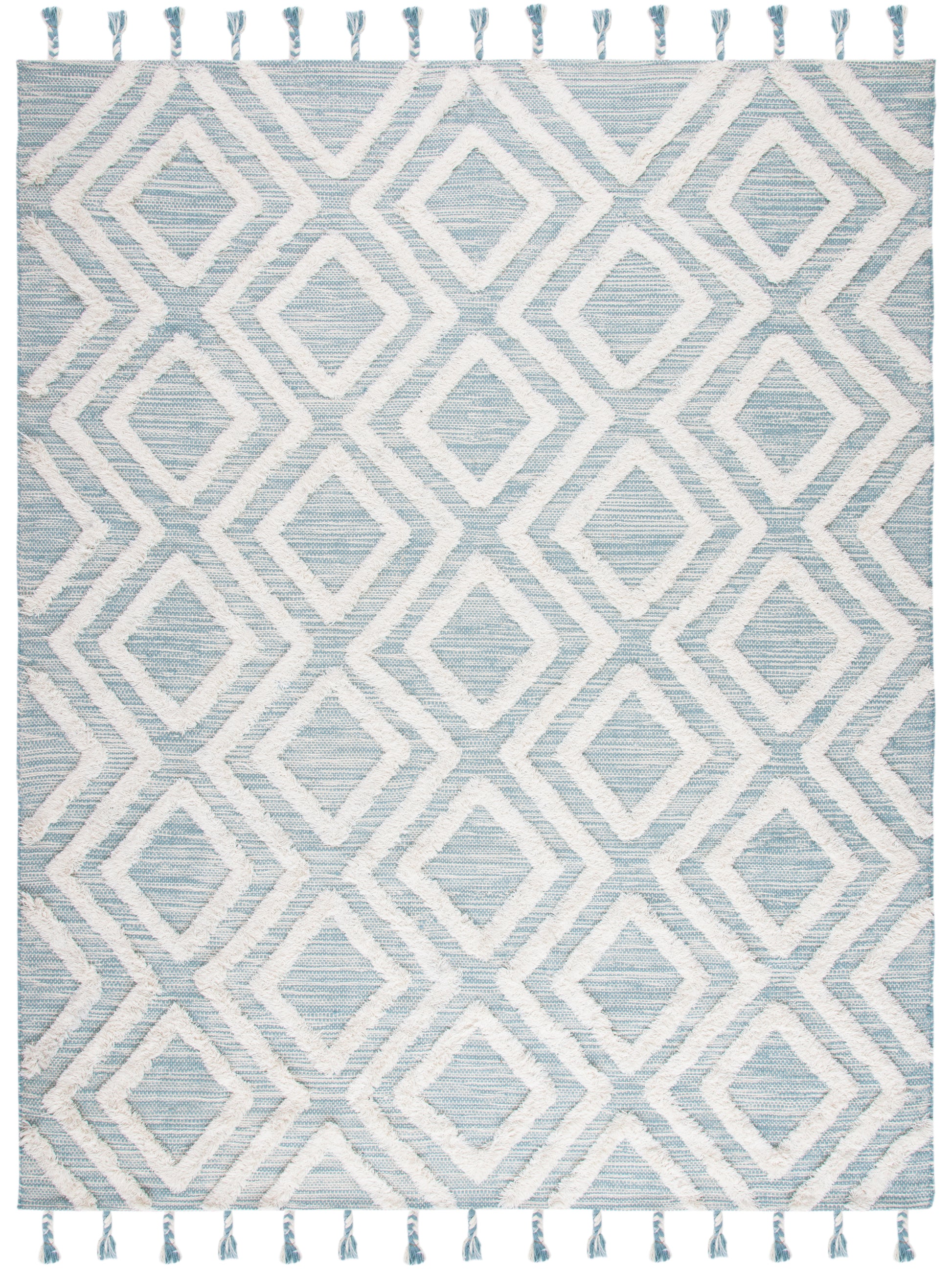 Safavieh Kenya Kny331J Aqua/Ivory Area Rug