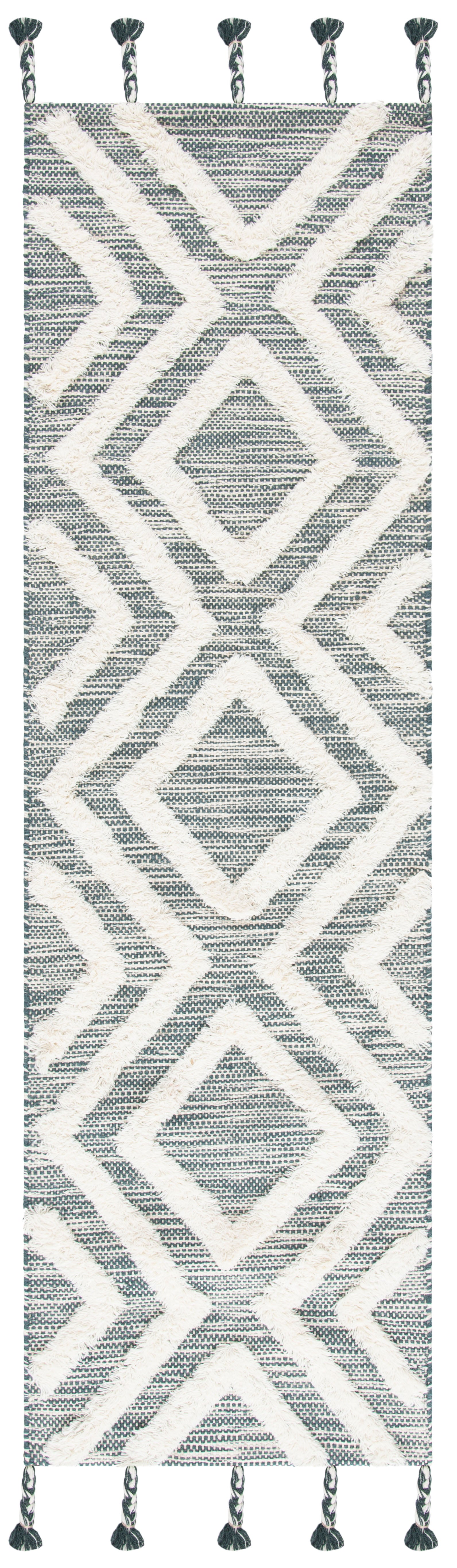 Safavieh Kenya Kny331L Teal/Ivory Area Rug