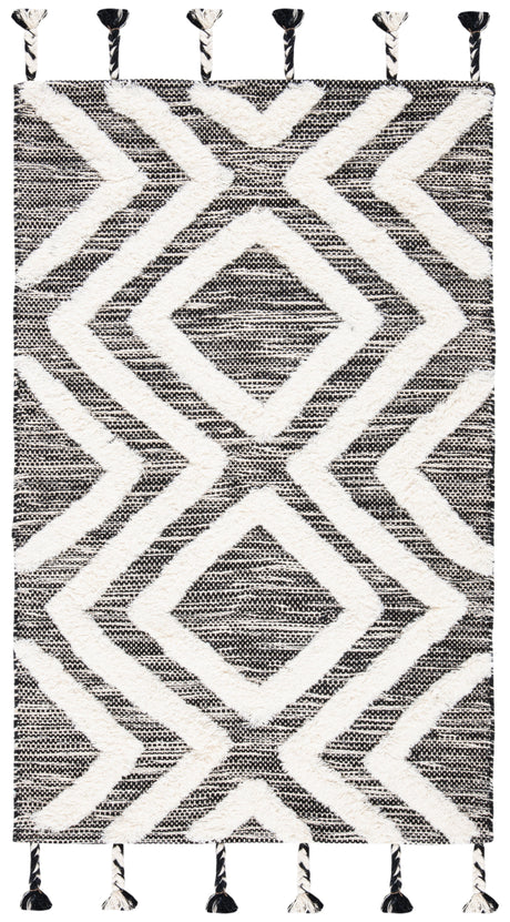 Safavieh Kenya Kny331Z Black/Ivory Rugs.