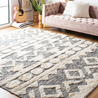 Safavieh Kenya Kny457A Ivory/Black Area Rug