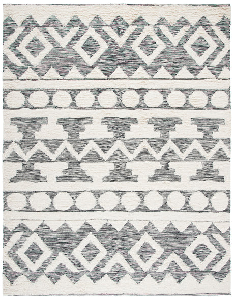 Safavieh Kenya Kny457A Ivory/Black Rug.