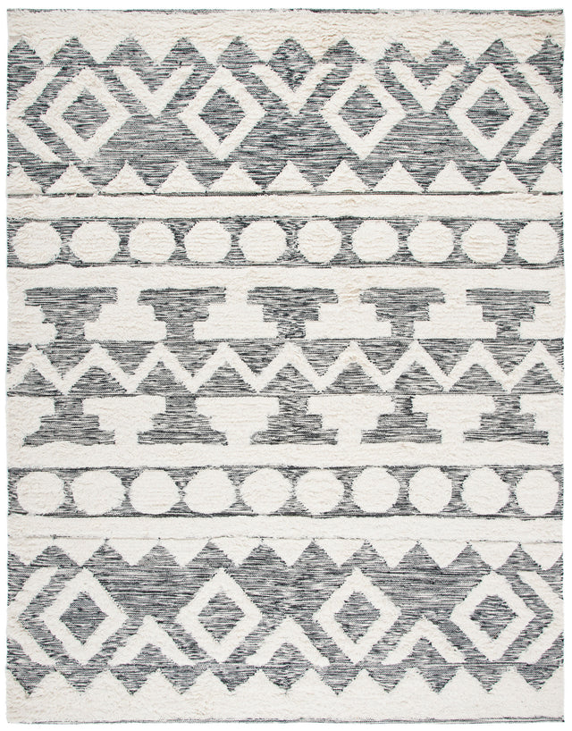 Safavieh Kenya Kny457A Ivory/Black Rug.