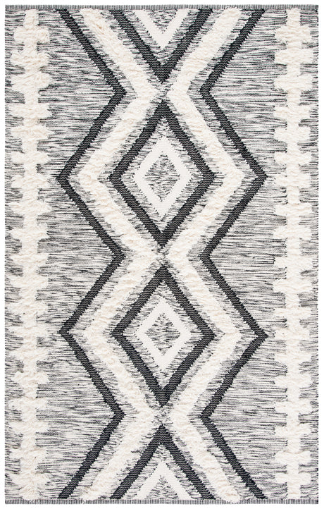 Safavieh Kenya Kny463A Ivory/Black Rug.