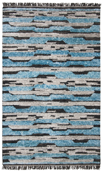 Safavieh Kenya Kny558H Charcoal/Blue Area Rug