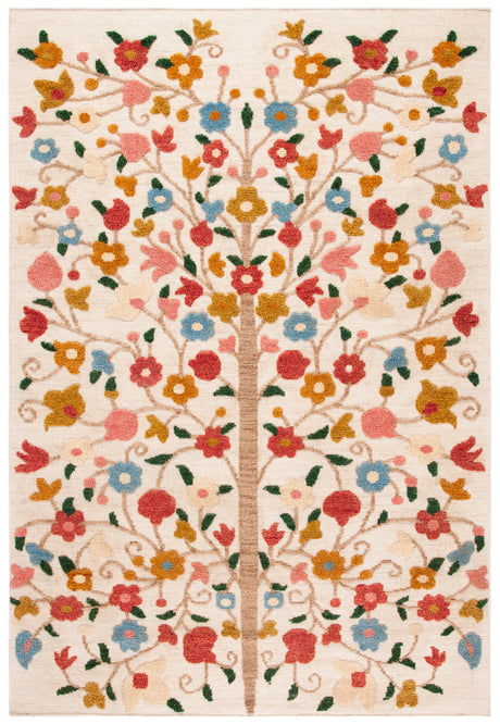 Safavieh Kenya Kny640B Ivory/Pink Rugs.