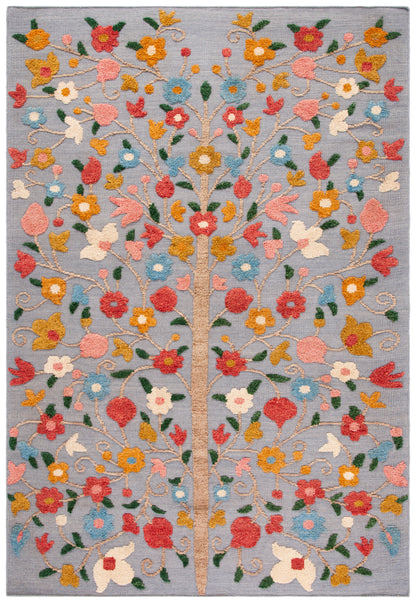 Safavieh Kenya Kny640F Grey/Pink Area Rug