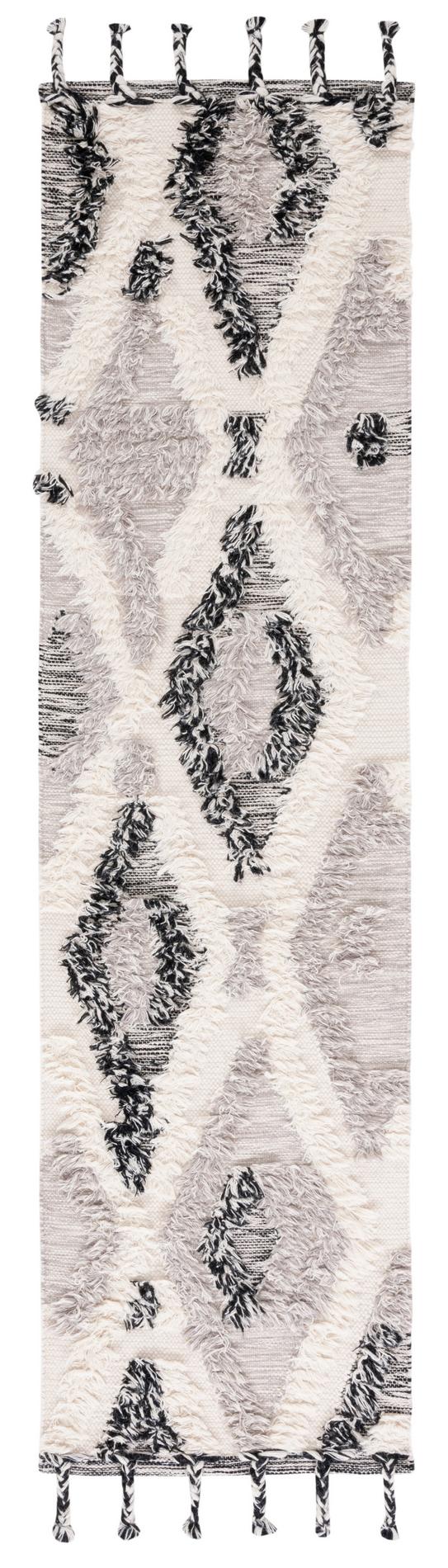 Safavieh Kenya Kny960F Grey/Black Area Rug