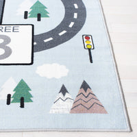 Safavieh Kids Playhouse Kph226F Grey/Blue Area Rug