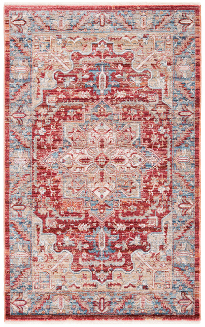 Safavieh Kenitra Kra628R Red/Blue Area Rug