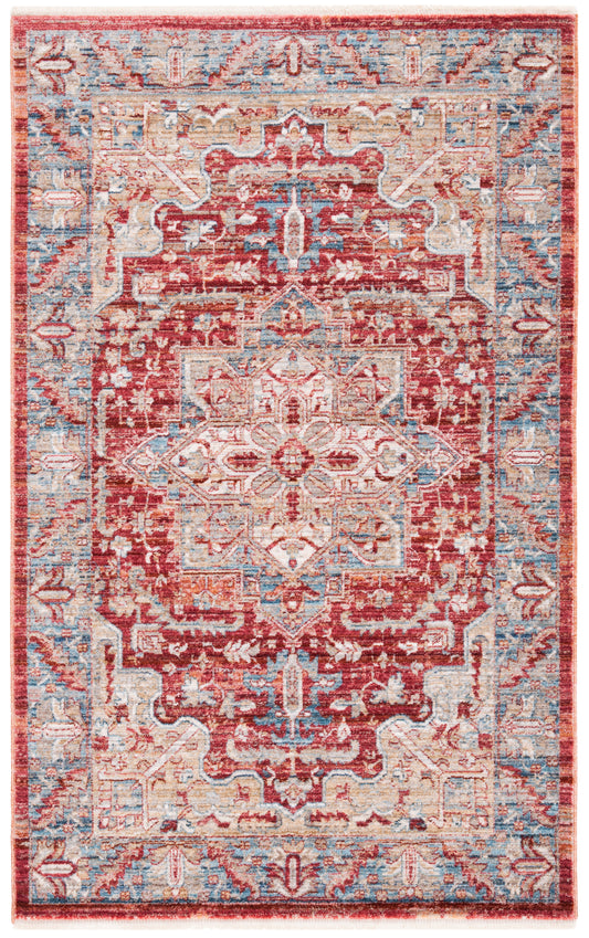 Safavieh Kenitra Kra628R Red/Blue Area Rug