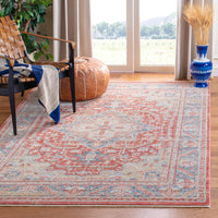 Safavieh Kenitra Kra628R Red/Blue Area Rug