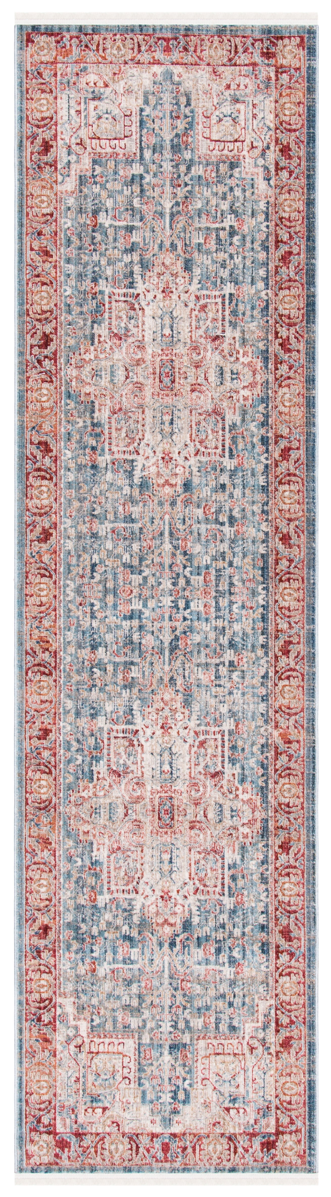 Safavieh Kenitra Kra659M Blue/Red Area Rug