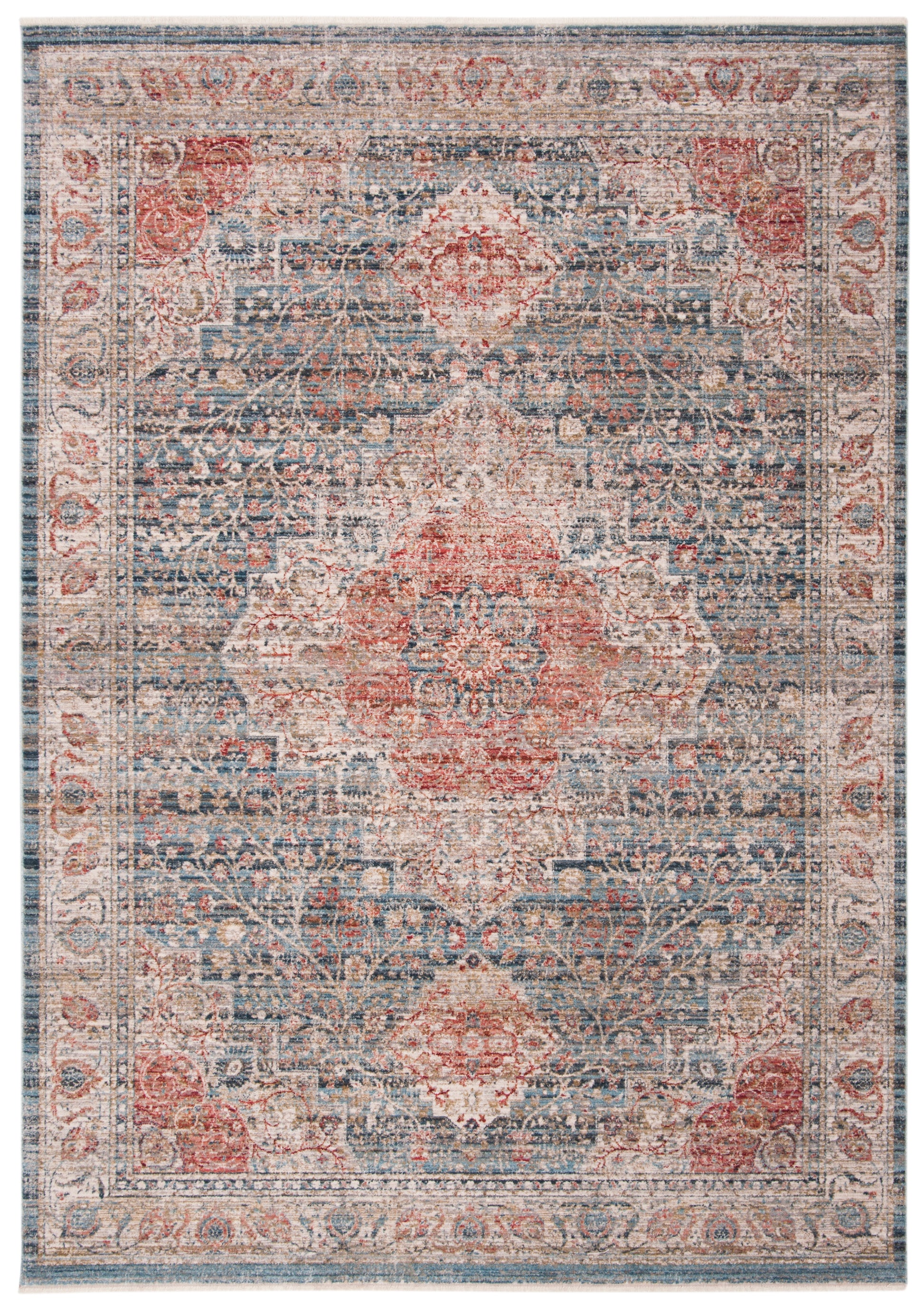 Safavieh Kenitra Kra672M Blue/Ivory Area Rug