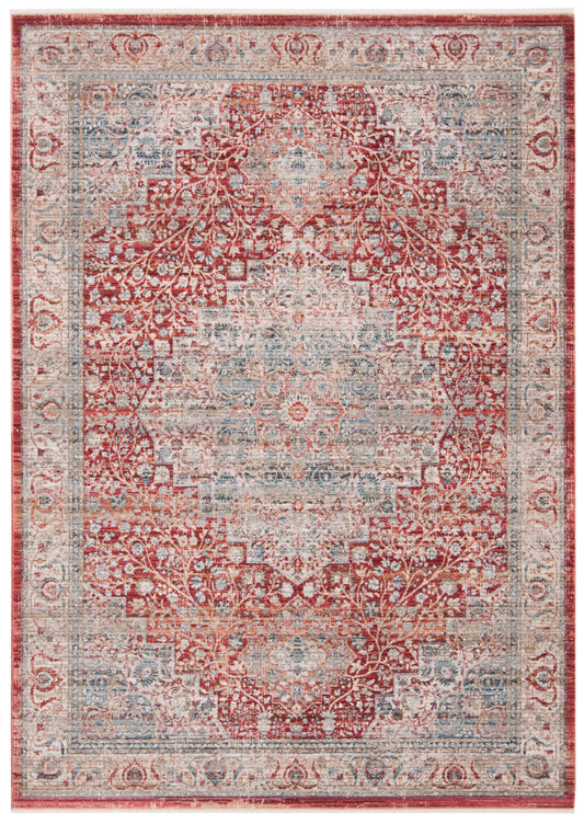 Safavieh Kenitra Kra672R Red/Blue Area Rug