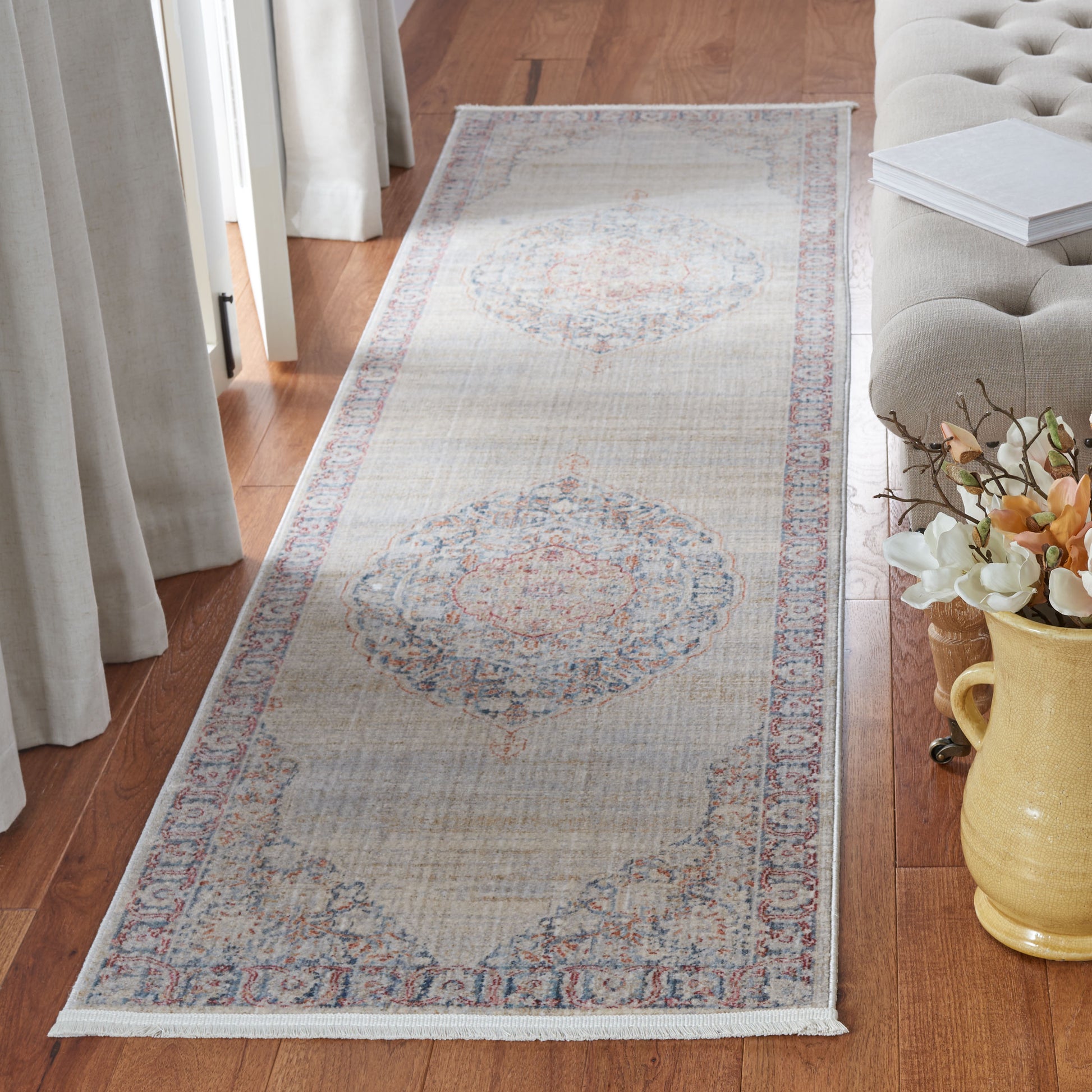 Safavieh Kenitra Kra678F Grey/Blue Area Rug