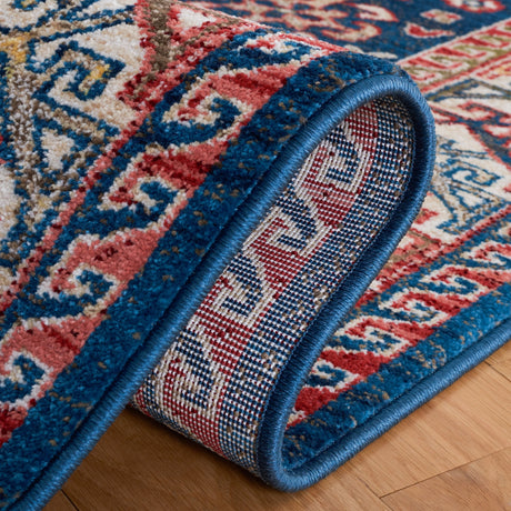 Safavieh Kashan Ksn353M Blue/Ivory Rugs.