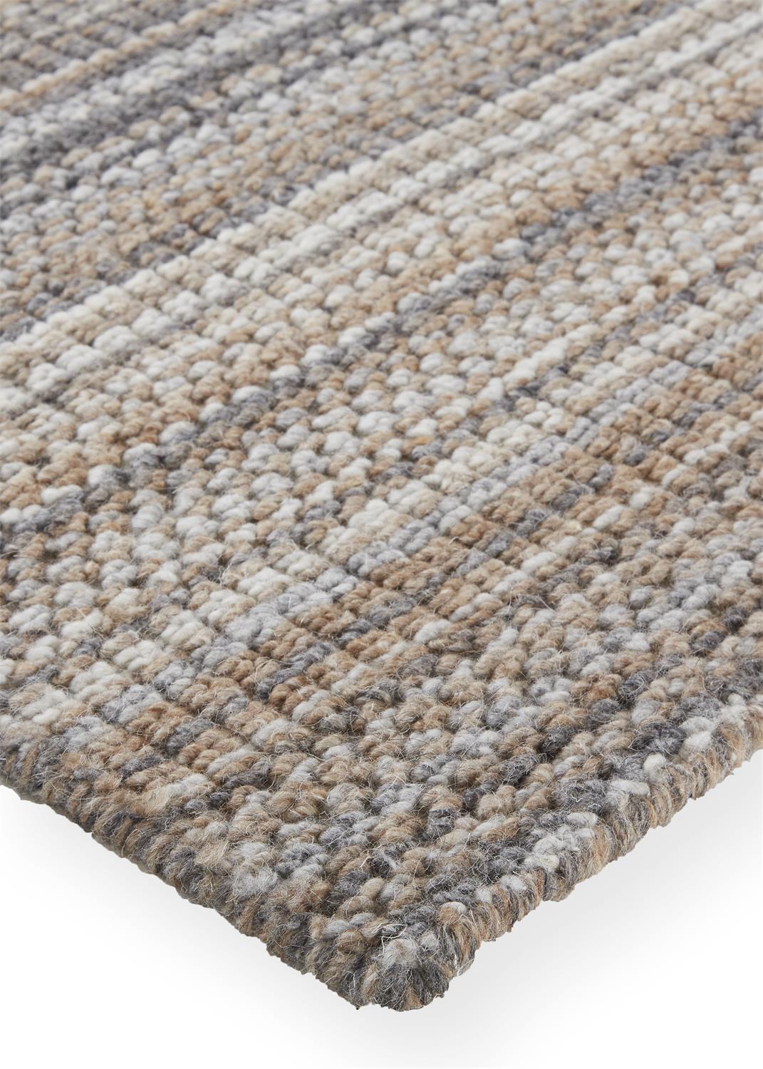 Feizy Keaton 8018F Brown/Gray Area Rug