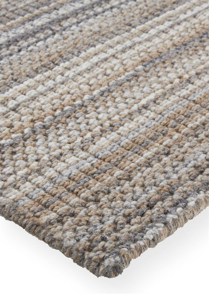 Feizy Keaton 8018F Brown/Gray Area Rug