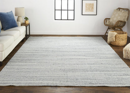 Feizy Keaton 8018F Silver Area Rug