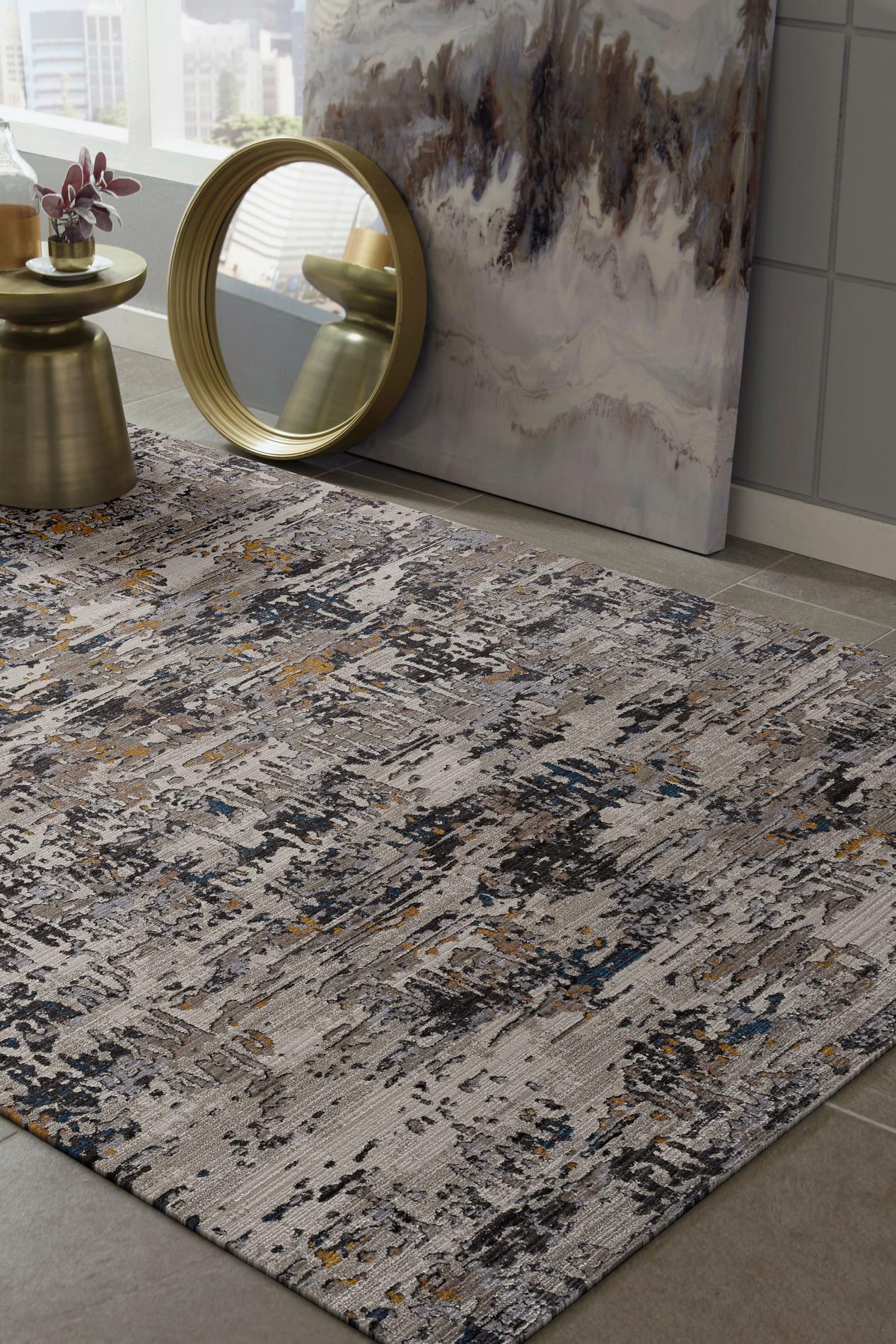 KAS Karina 8252 Landscape Grey Area Rug