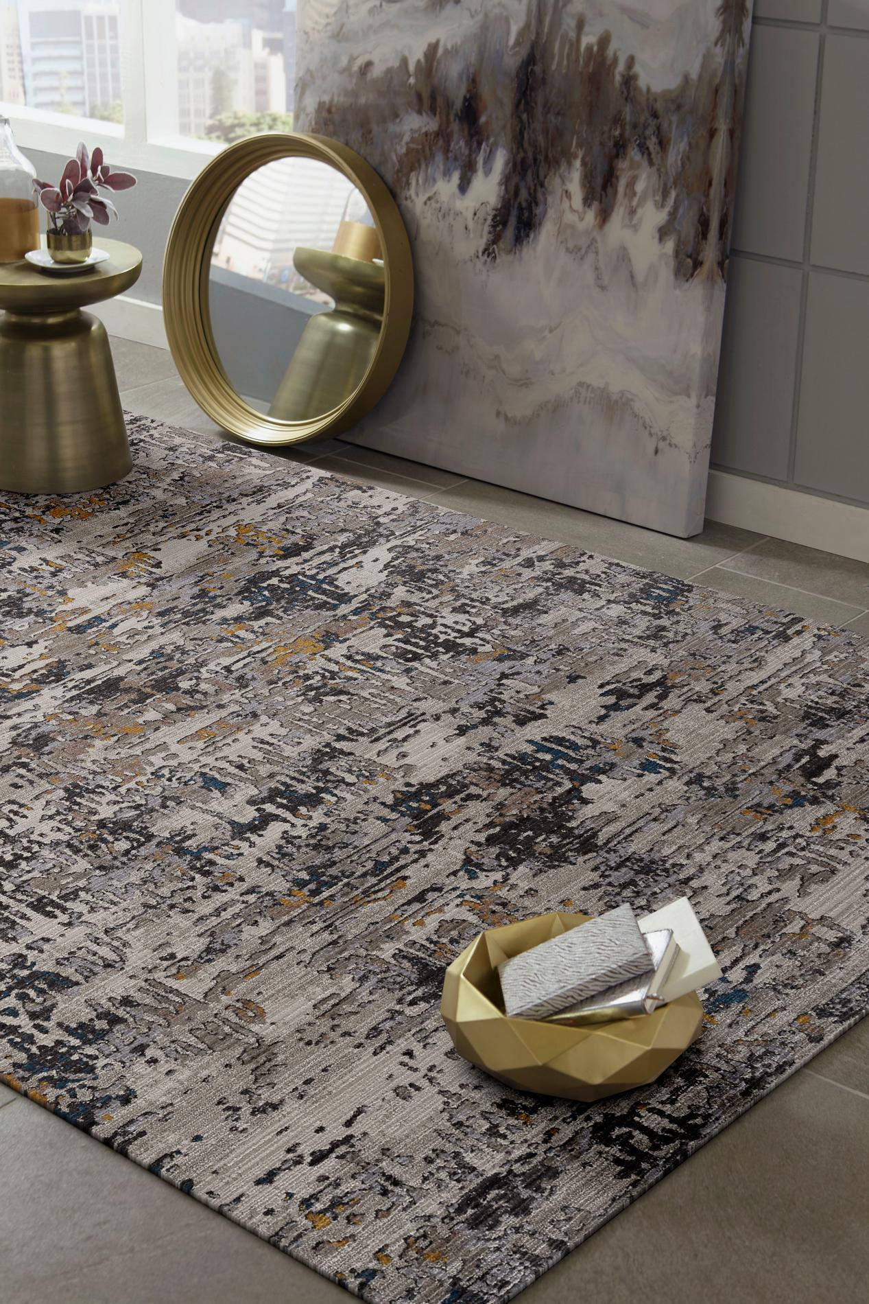 KAS Karina 8252 Landscape Grey Area Rug