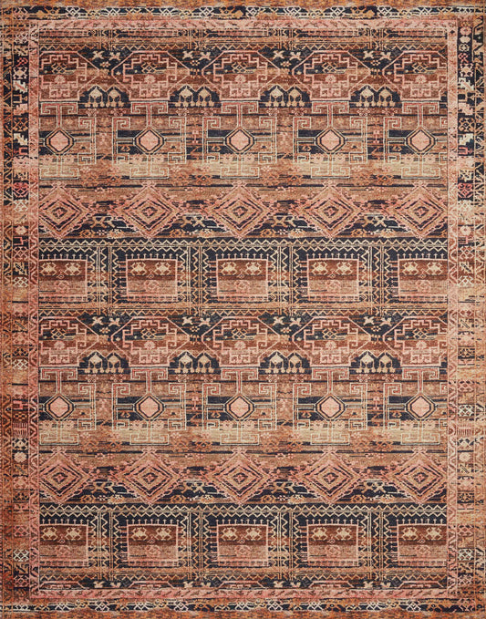 Loloi Layla Lay-14 Mocha/Blush Area Rug