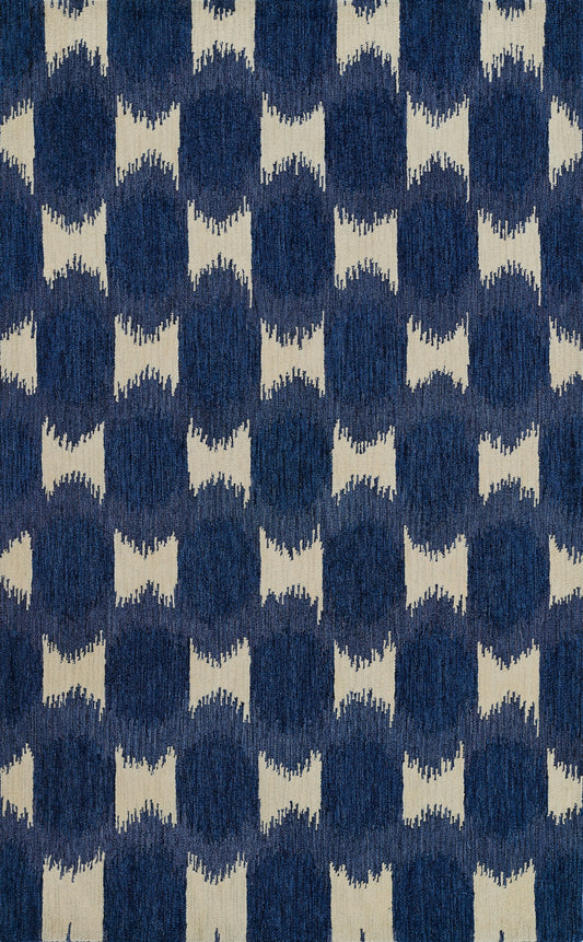 Momeni Leiden Lei-1 Navy Area Rug