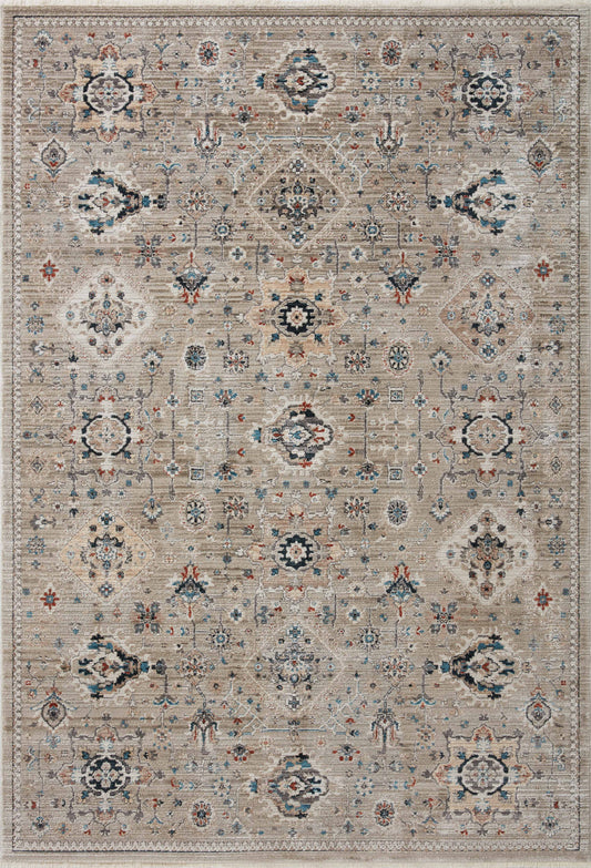 Loloi Leigh Lei-02 Dove/Multi Area Rug