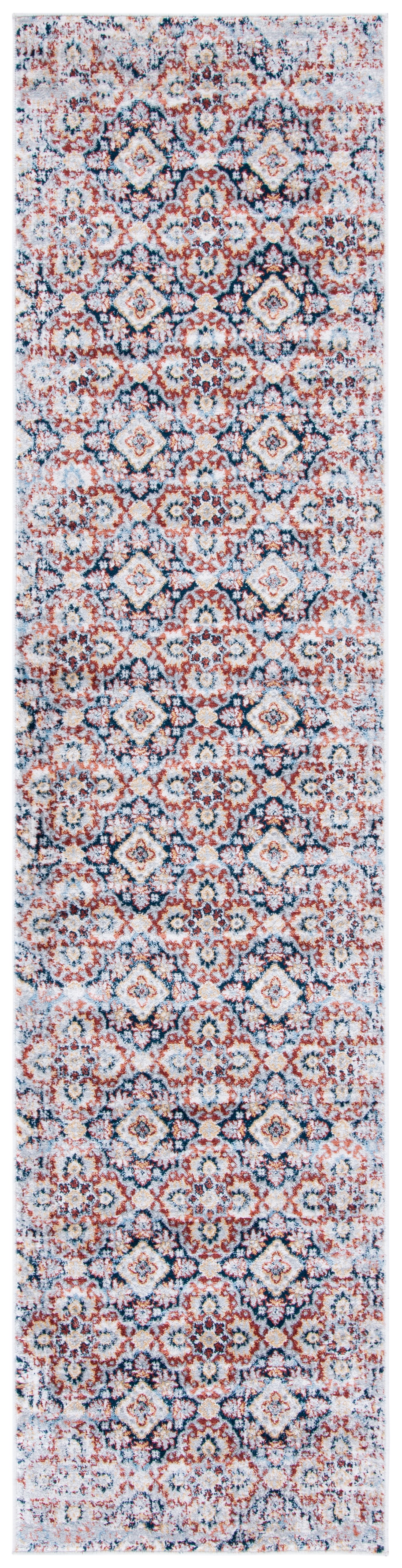 Safavieh Lagoon Lgn230T Brown/Navy Area Rug