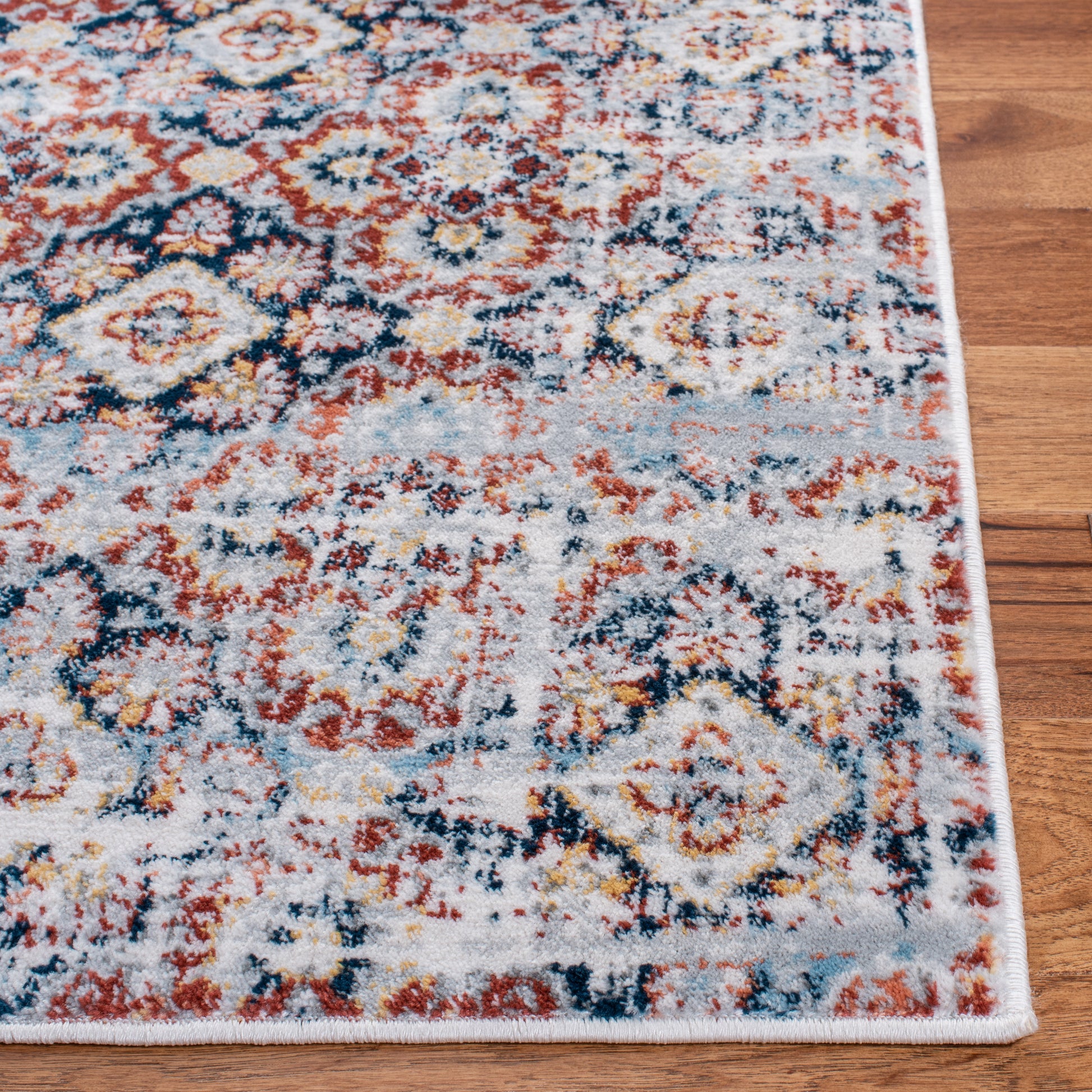 Safavieh Lagoon Lgn230T Brown/Navy Area Rug