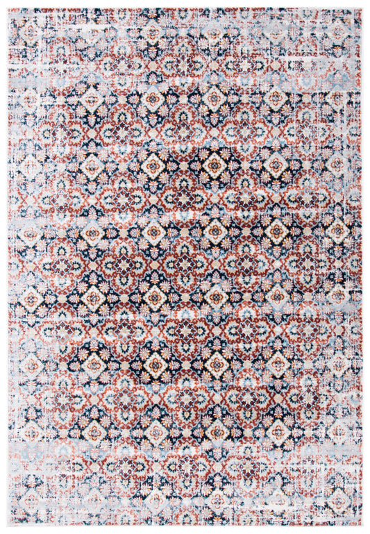 Safavieh Lagoon Lgn230T Brown/Navy Area Rug