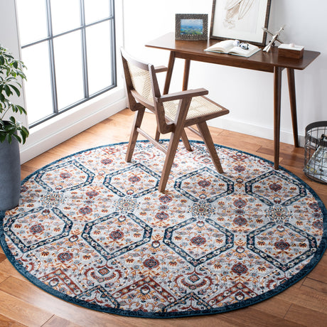 Safavieh Lagoon Lgn238U Brown/Navy Rugs.