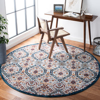 Safavieh Lagoon Lgn238U Brown/Navy Area Rug