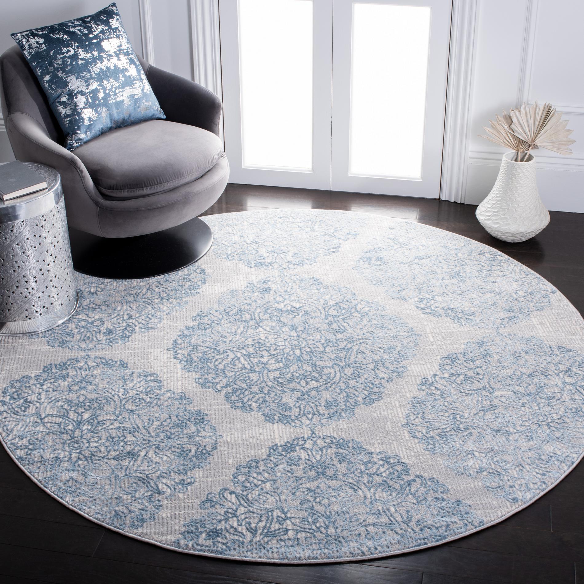 Safavieh Lagoon Lgn506F Grey/Blue Area Rug