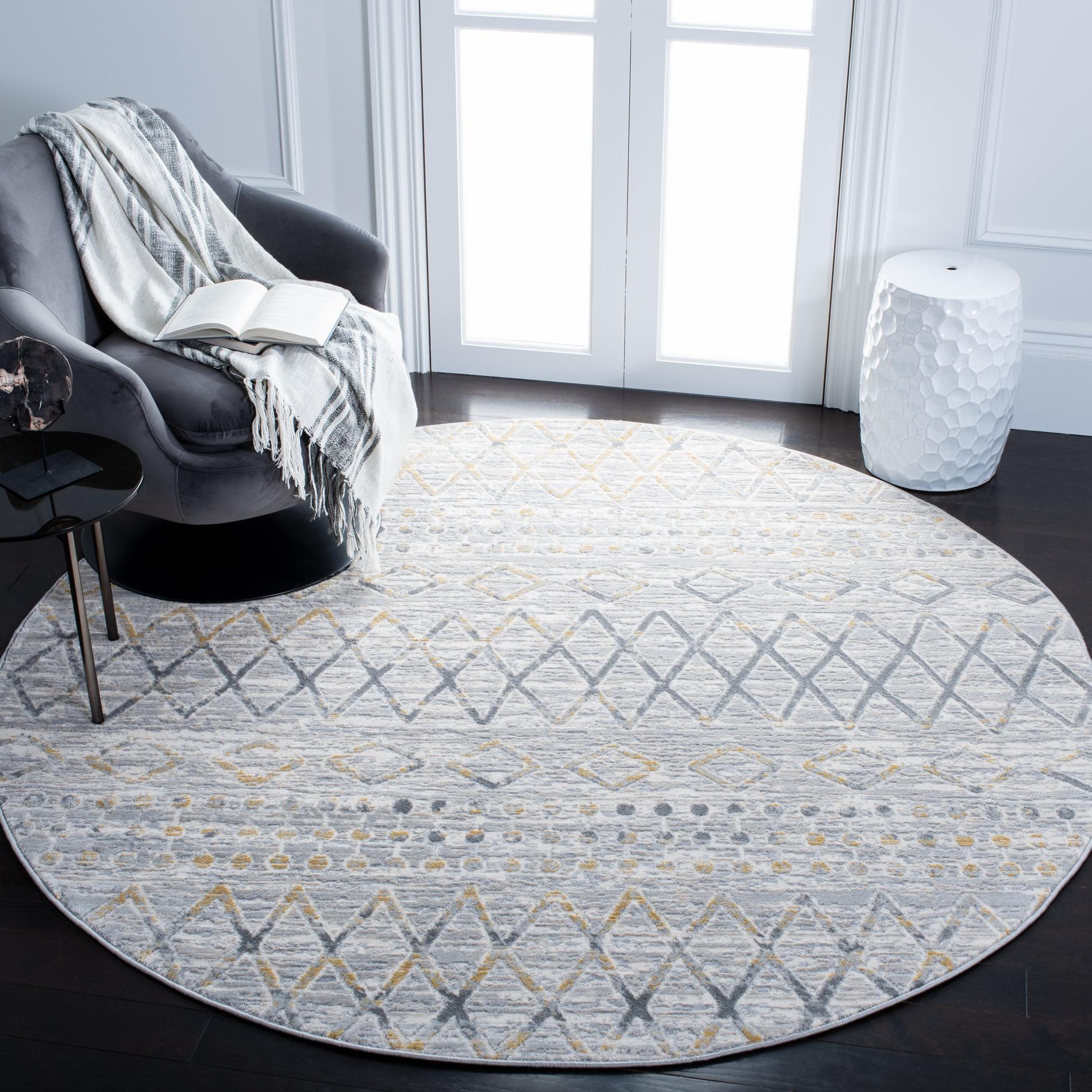 Safavieh Lagoon Lgn519F Grey/Gold Area Rug