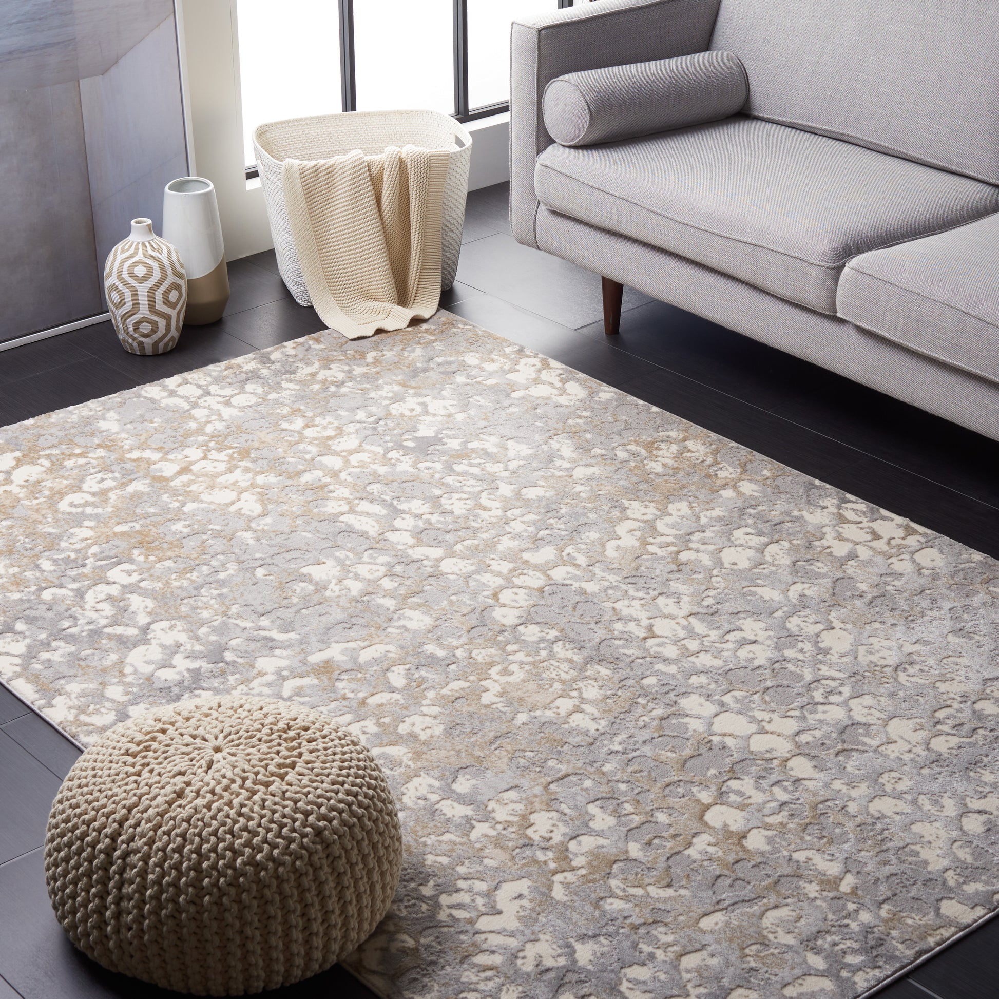 Safavieh Lagoon Lgn578A Ivory/Grey Area Rug