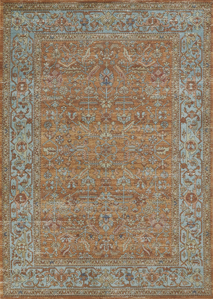 Momeni Lillihan Lih-1 Orange Area Rug