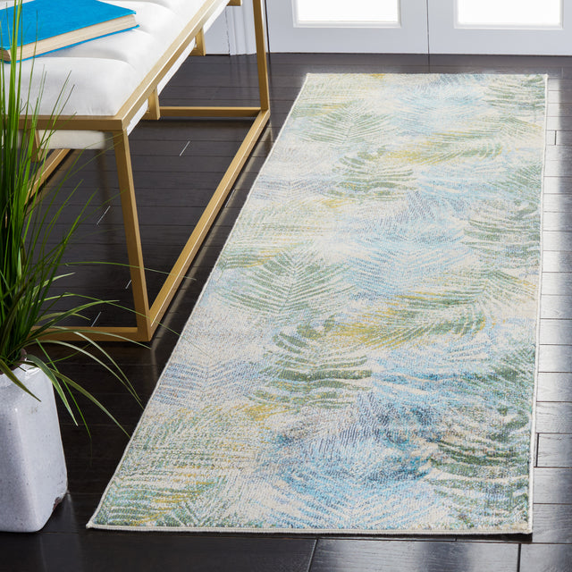 Safavieh Lillian Lln308M Blue/Green Rugs.