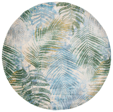 Safavieh Lillian Lln308M Blue/Green Rugs.