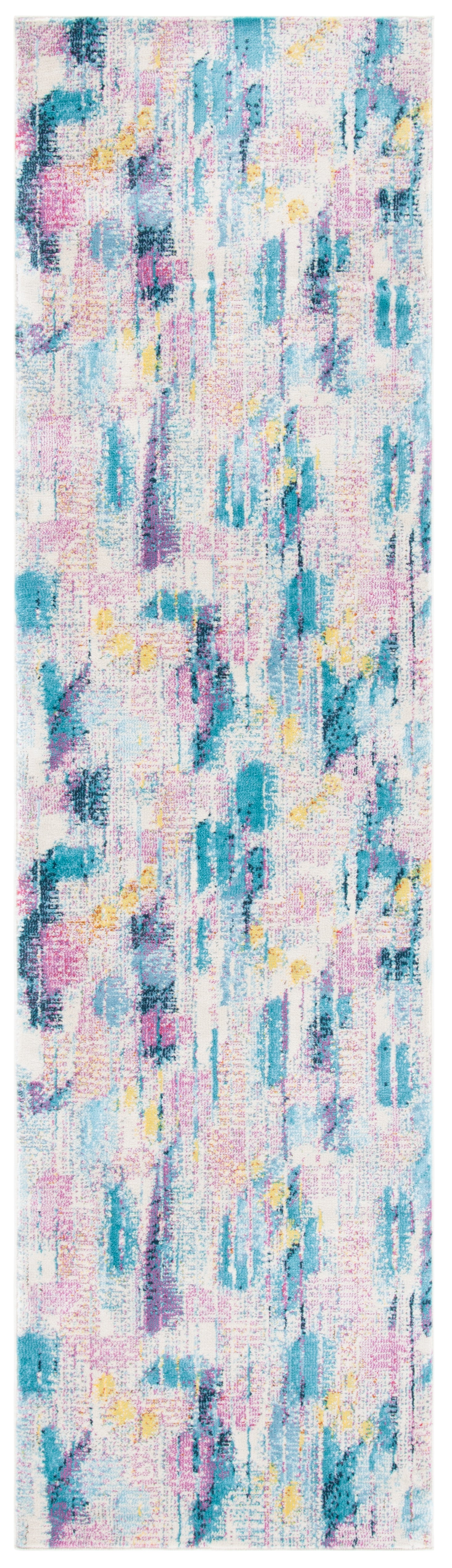 Safavieh Lillian Lln375U Pink/Turquoise Area Rug