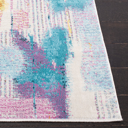 Safavieh Lillian Lln375U Pink/Turquoise Area Rug