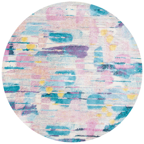 Safavieh Lillian Lln375U Pink/Turquoise Rugs.