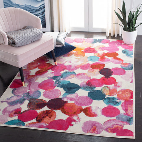 Safavieh Lillian Lln377Q Rose/Light Blue Rugs.