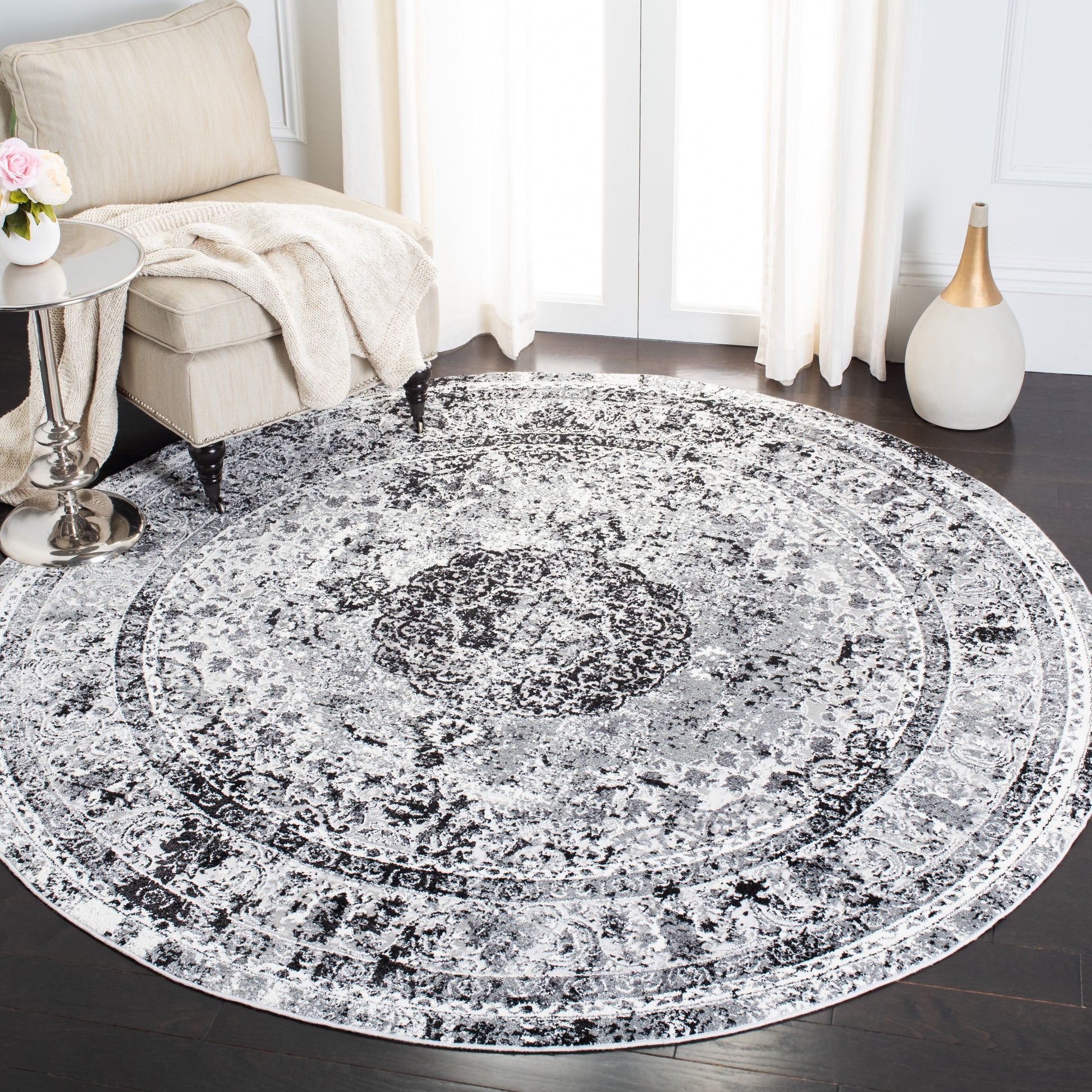 Safavieh Lilypond Llp843F Grey/Dark Grey Area Rug