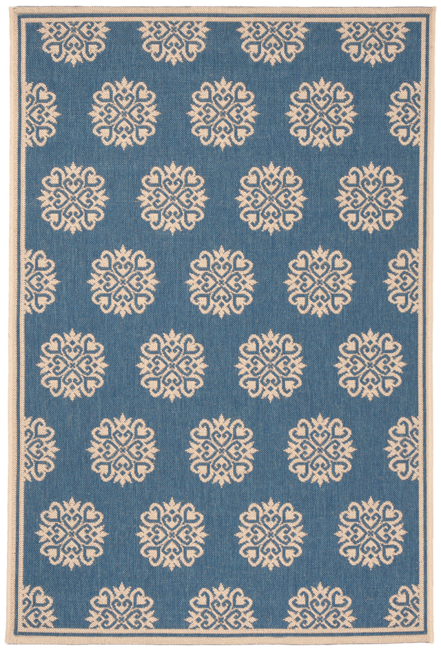 Safavieh Linden Lnd181N Cream/Blue Rugs.