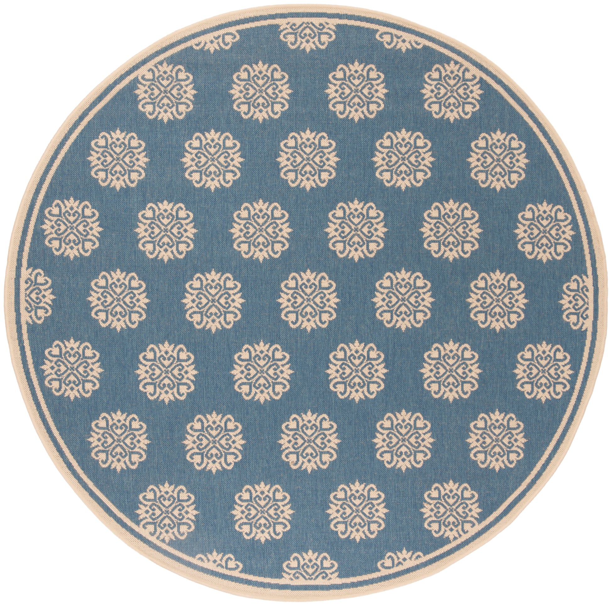 Safavieh Linden Lnd181N Cream/Blue Area Rug