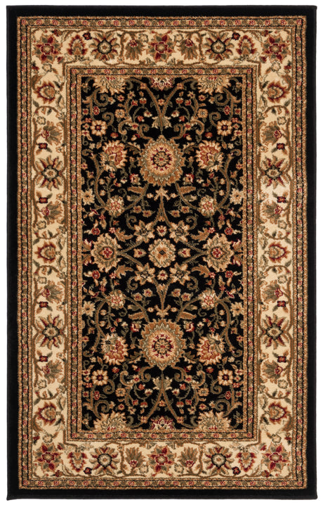 Safavieh Lyndhurst Lnh212A Black/Ivory Rug.