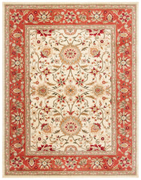 Safavieh Lyndhurst Lnh212R Ivory/Rust Area Rug