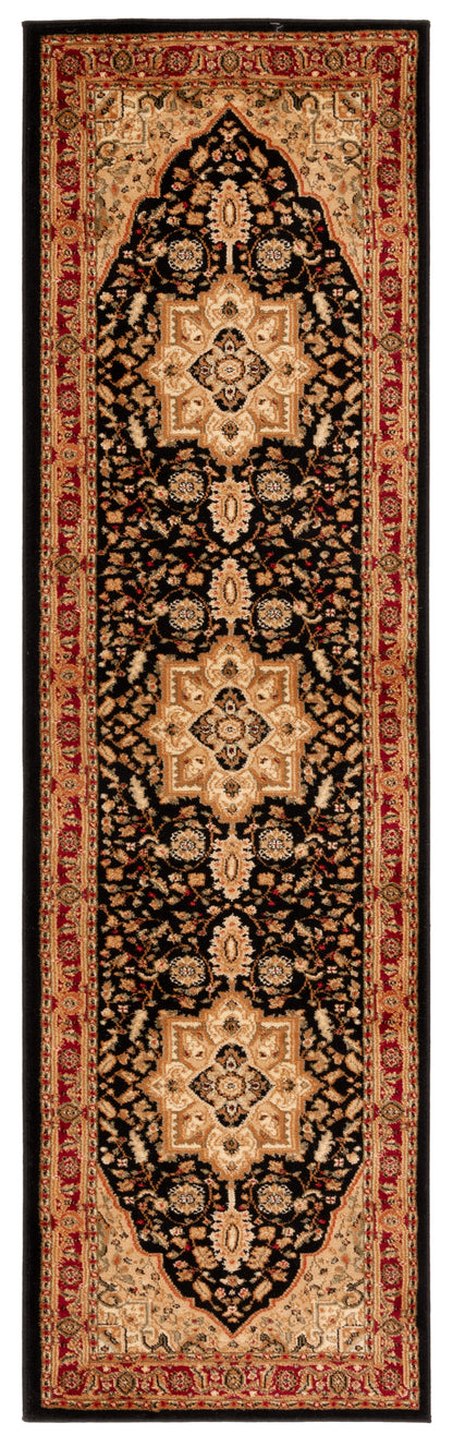 Safavieh Lyndhurst Lnh330Y Black/Red Area Rug