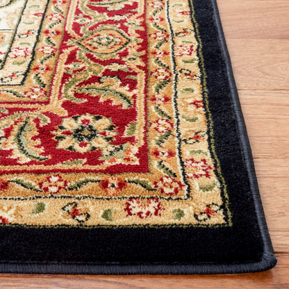 Safavieh Lyndhurst Lnh330Y Black/Red Area Rug